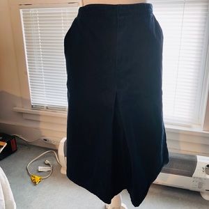 Dark Blue Denim Skirt